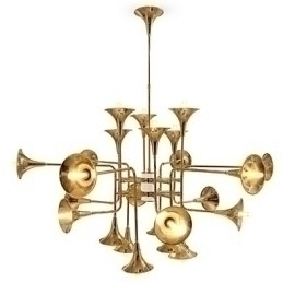 Designer Touch Decorative Country Mini Style Electroplated Metal Chandelier