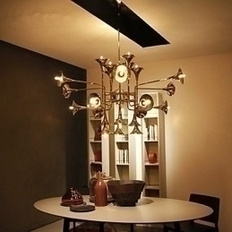 Designer Touch Decorative Country Mini Style Electroplated Metal Chandelier