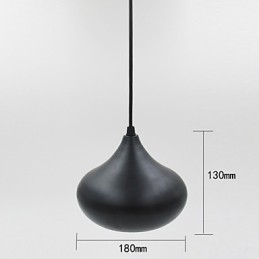 Designer Touch Decorative Droplight Onion Shape Light Pendant Light