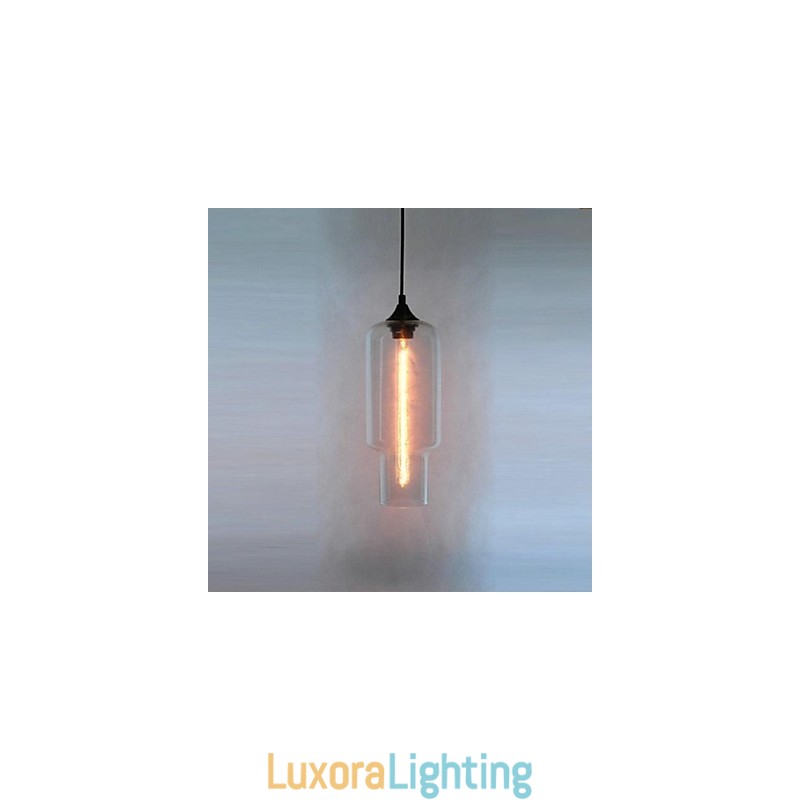 Designer Touch Decorative Modern Glass Pendant in Brown Bubble Design