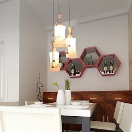 Designer Touch Decorative Creative Warm Air Line Leaves Droplight Lamp Light