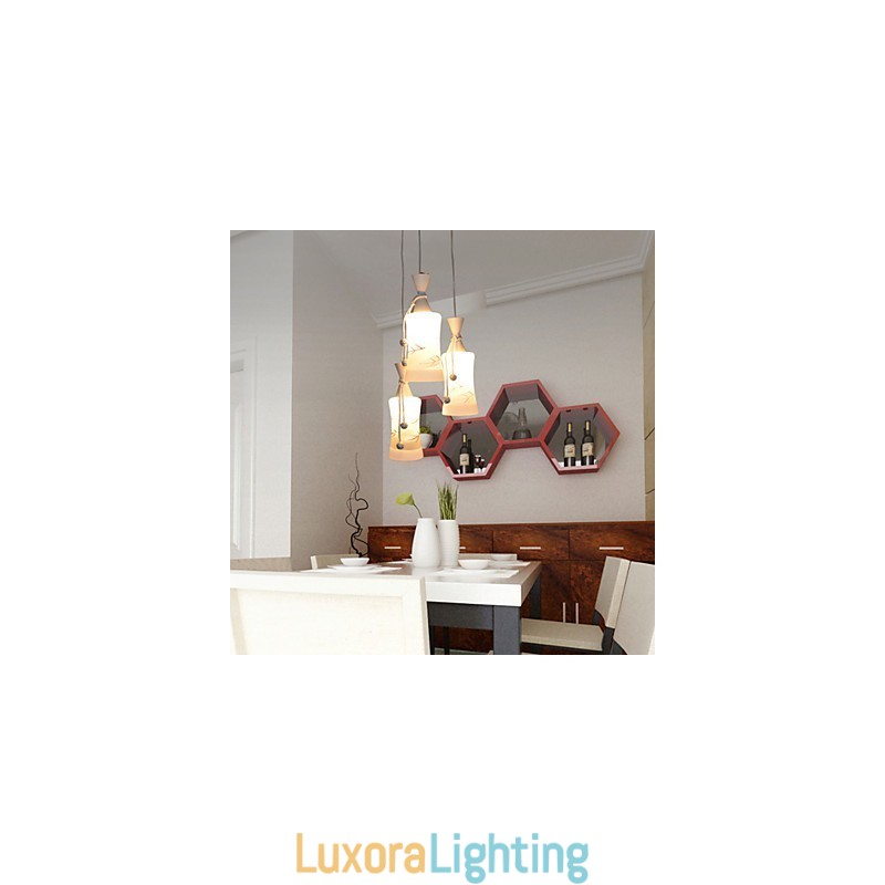 Designer Touch Decorative Creative Warm Air Line Leaves Droplight Lamp Light