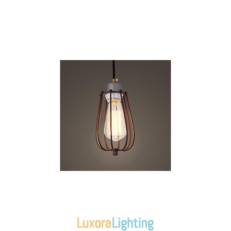 Designer Touch Decorative Vintage Mini Style Painting Metal Pendant Light