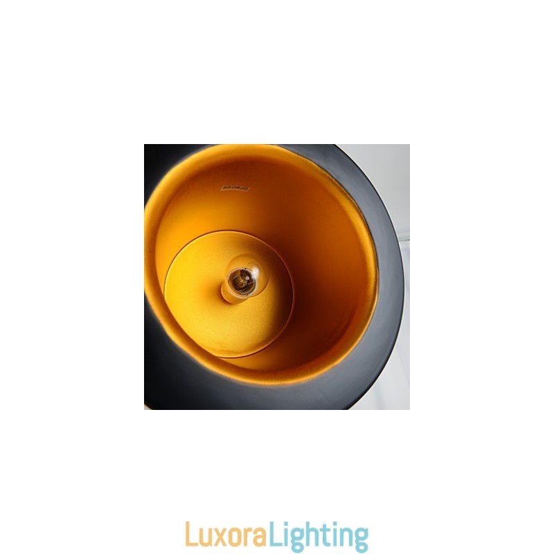 Designer Touch Decorative Retro Painting Metal Pendant Light Garage