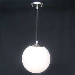 Designer Touch Decorative Contracted White Glass Ball Chandelier Light