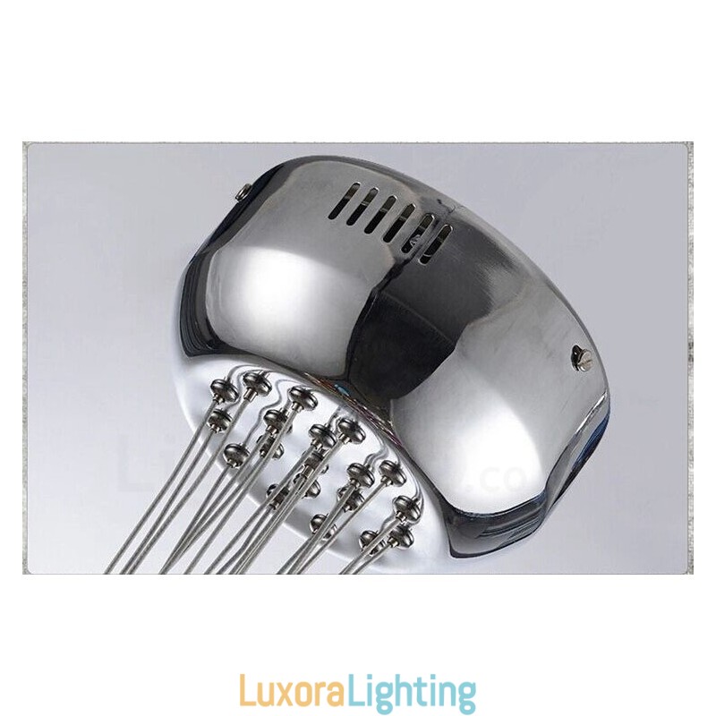 Creative The Nordic Color Restoring Ancient Ways Goldfish Bowl Glass Creative Droplight Lamp Light (If you order multiple glass balls it will come with one pendant fixed) (Please select the Quantity and Colour of the glass ball below)