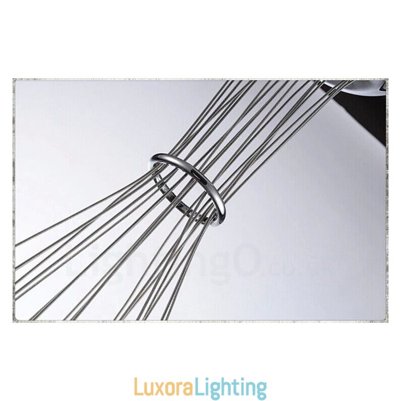 Creative The Nordic Color Restoring Ancient Ways Goldfish Bowl Glass Creative Droplight Lamp Light (If you order multiple glass balls it will come with one pendant fixed) (Please select the Quantity and Colour of the glass ball below)