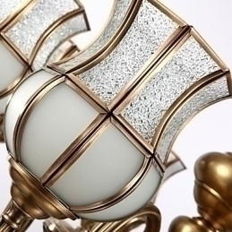 Designer Touch Decorative Chandelier Traditional Classic Rustic Lodge Metal