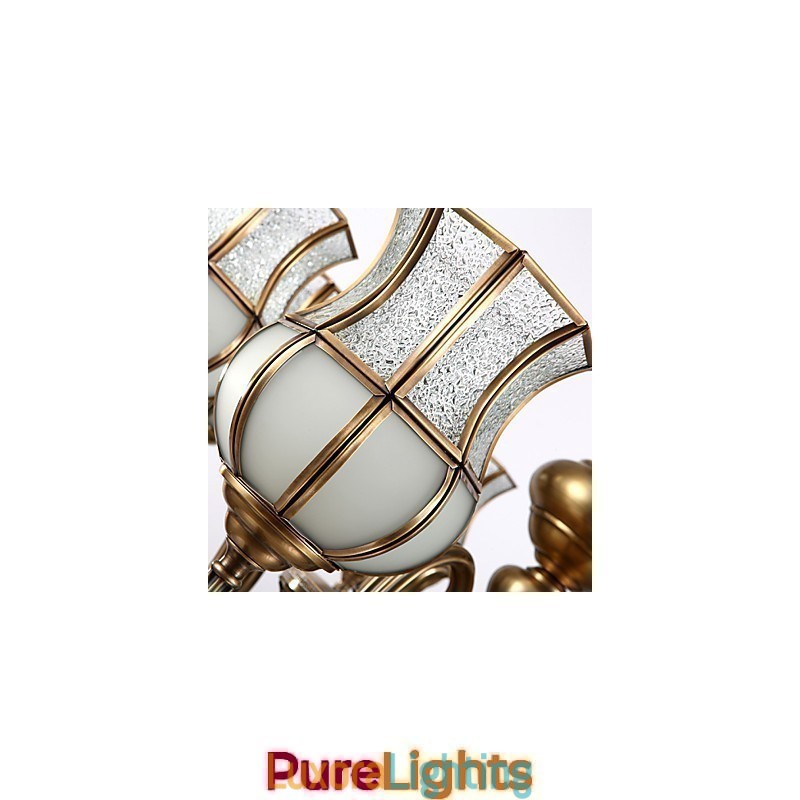 Designer Touch Decorative Chandelier Traditional Classic Rustic Lodge Metal