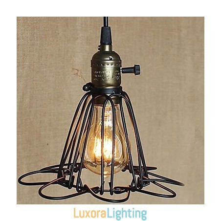 Designer Touch Decorative Simple Head Creative Hostels Small Droplight Hob Wrought Iron The Checkout Counter