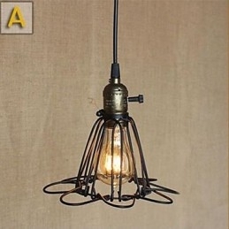 Designer Touch Decorative Simple Head Creative Hostels Small Droplight Hob Wrought Iron The Checkout Counter