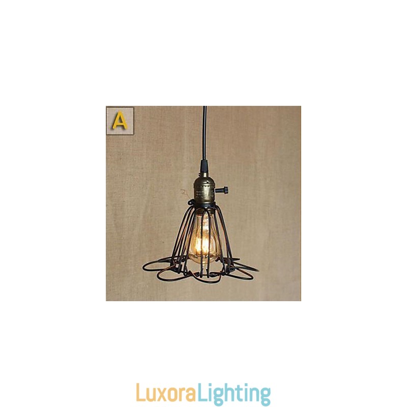 Designer Touch Decorative Simple Head Creative Hostels Small Droplight Hob Wrought Iron The Checkout Counter