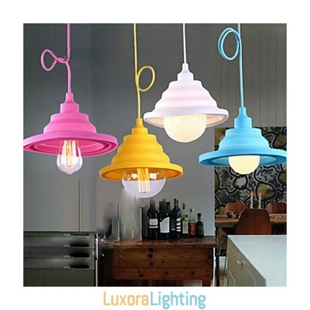 Designer Touch Decorative Pendant Lights Modern Contemporary Plastic