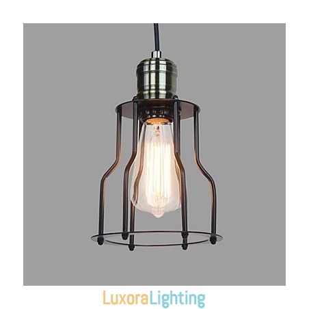 Designer Touch Decorative Traditional Classic Vintage Mini Style Painting Pendant Light