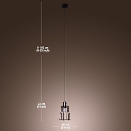 Designer Touch Decorative Traditional Classic Vintage Mini Style Painting Pendant Light