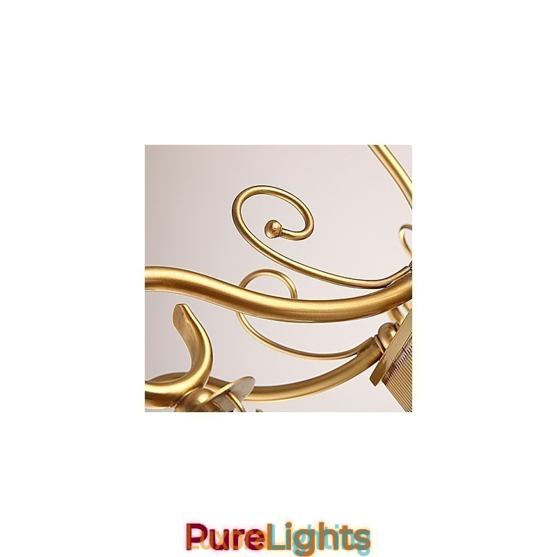 Designer Touch Decorative Chandelier Traditional Classic Rustic Lodge Metal