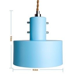 Designer Touch Decorative Modern Contemporary Country Mini Style Painting Metal Pendant Light Kids