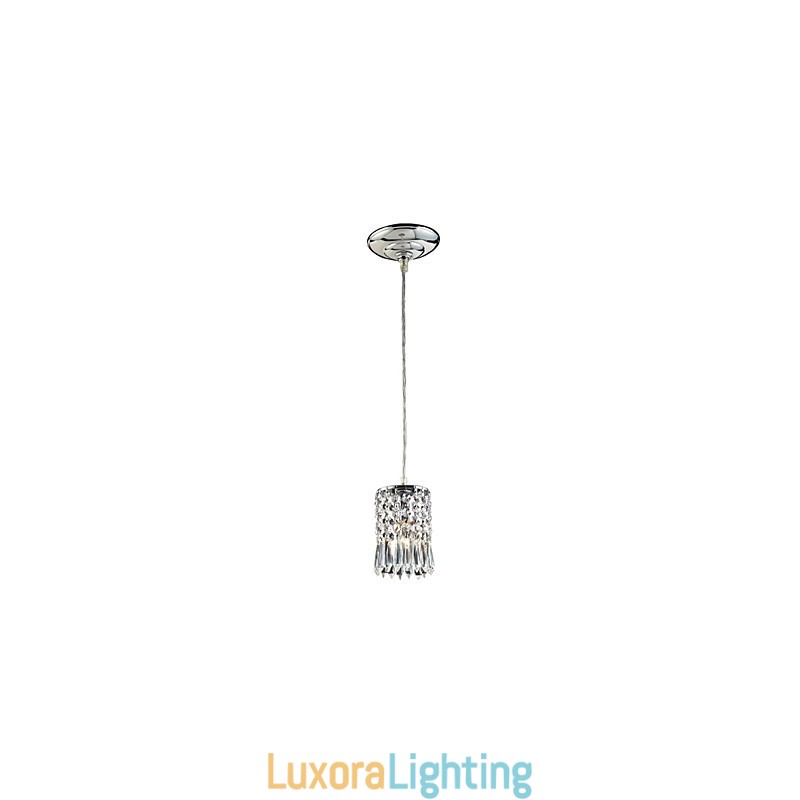 Designer Touch Decorative Modern Contemporary Crystal Mini Style Electroplated Pendant Light