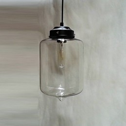 Designer Touch Decorative Bottle Design Pendant 1 Light Minimalist Iron Painting