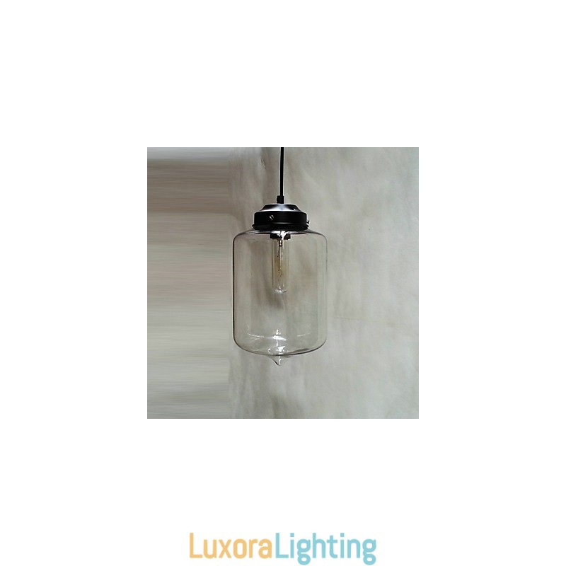 Designer Touch Decorative Bottle Design Pendant 1 Light Minimalist Iron Painting