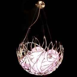 Designer Touch Decorative Modern Contemporary Bowl Crystal Chandelier Pendant Light