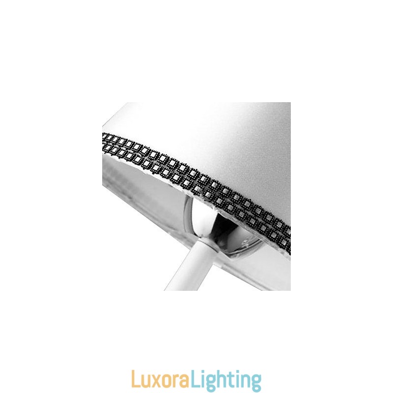 Designer Touch Decorative Modern Contemporary Crystal Chrome Metal Chandelier