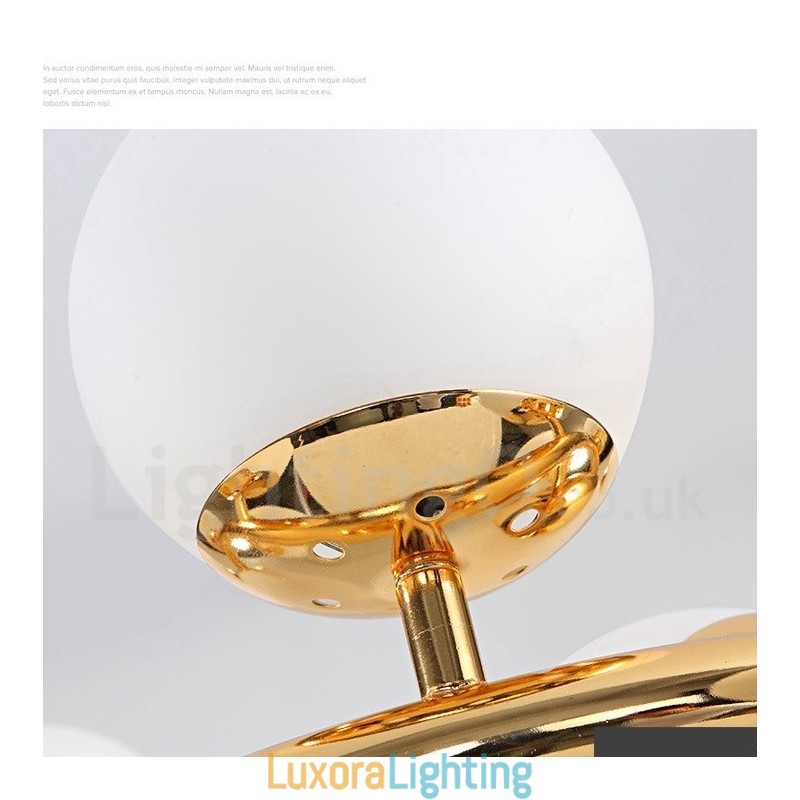 Designer Touch Decorative Modern Contemporary 16 Light Chandelier with Glass Shade and Lamp