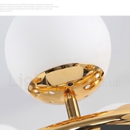 Designer Touch Decorative 24 Light Modern Contemporary Chandelier with Glass Shade Light