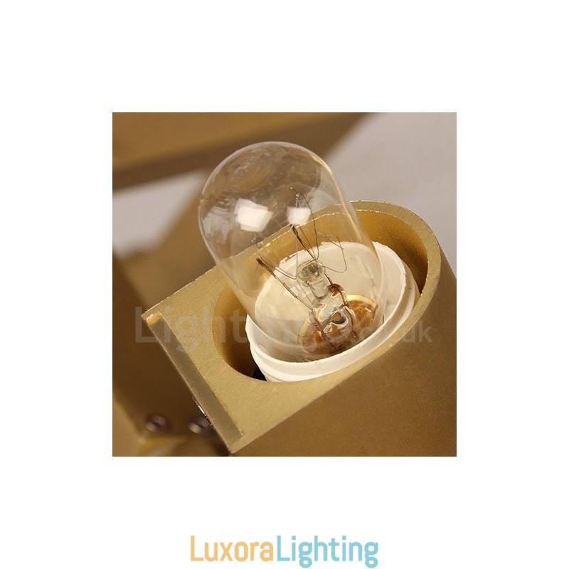 Designer Touch Decorative 12 Light Modern Contemporary Chandelier Light (Black Golden)