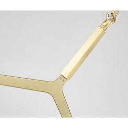 Designer Touch Decorative Modern Contemporary 20 Light Chandelier Light (Black Golden)