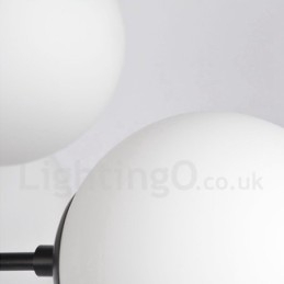 Designer Touch Decorative Black 12 Light 2 Tier Metal Chandelier with Glass Shade Modern Contemporary Style