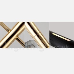 Designer Touch Decorative 2 Tier Modern Contemporary 4 Light Chandelier