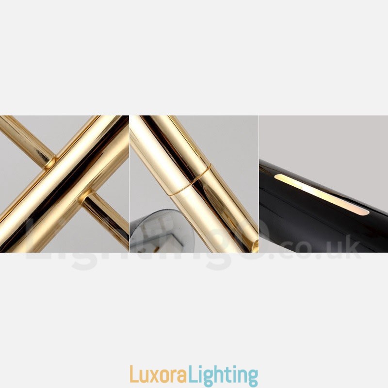 Designer Touch Decorative 2 Tier Modern Contemporary 4 Light Chandelier