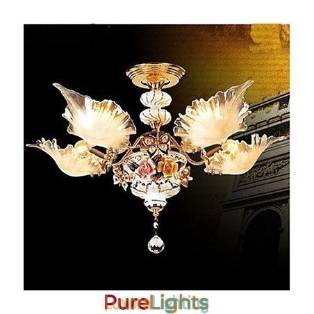 Designer Touch Decorative Ceramic Ceiling Lamp Lamp