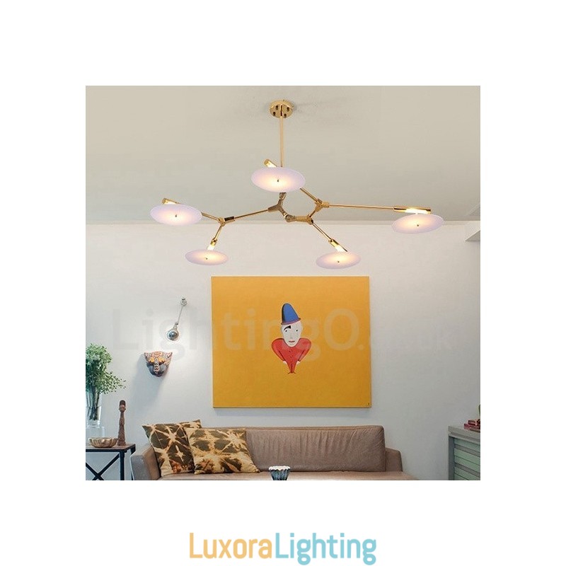 Designer Touch Decorative 5 Light Modern Contemporary Chandelier Lamp