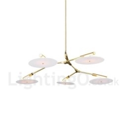 Designer Touch Decorative 5 Light Modern Contemporary Chandelier Lamp