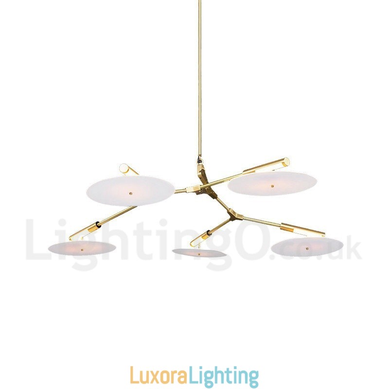 Designer Touch Decorative 5 Light Modern Contemporary Chandelier Lamp