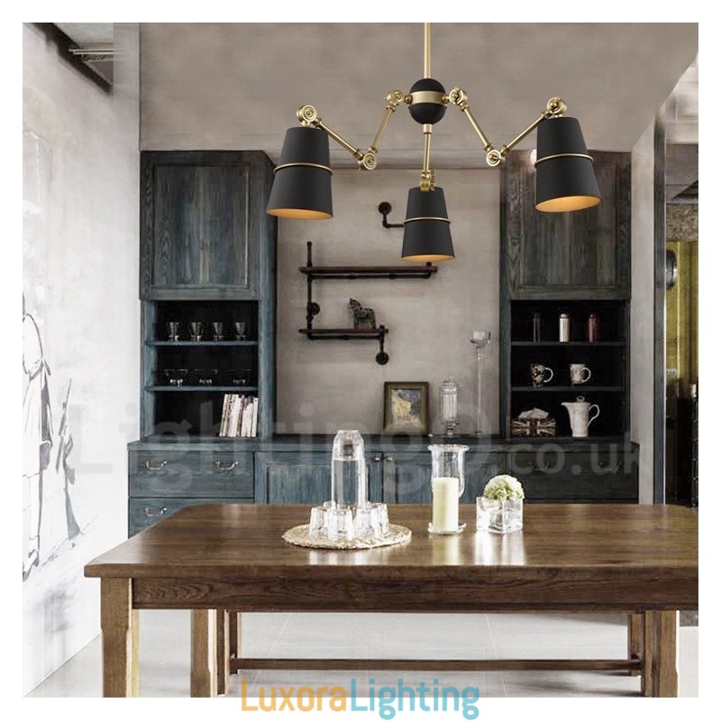 Designer Touch Decorative 3 Light Modern Contemporary Chandelier Lamp Light