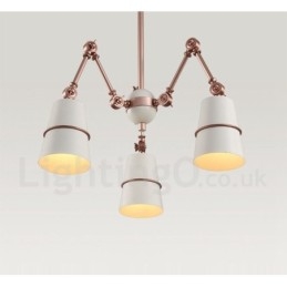 Designer Touch Decorative 3 Light Modern Contemporary Chandelier Lamp Light