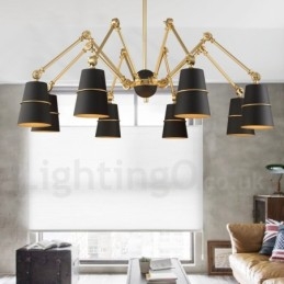 Designer Touch Decorative 8 Light Modern Contemporary Chandelier Lamp Light