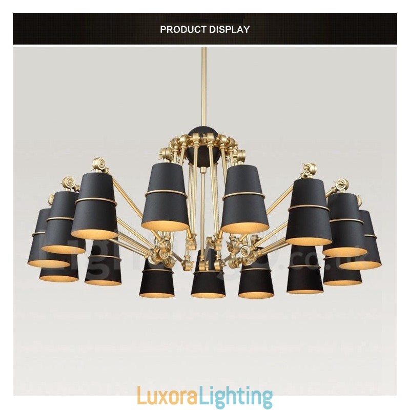 Designer Touch Decorative 15 Light Modern Contemporary Chandelier Lamp Light