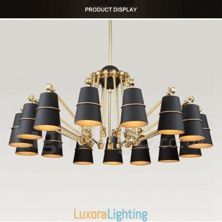 Designer Touch Decorative 15 Light Modern Contemporary Chandelier Lamp Light