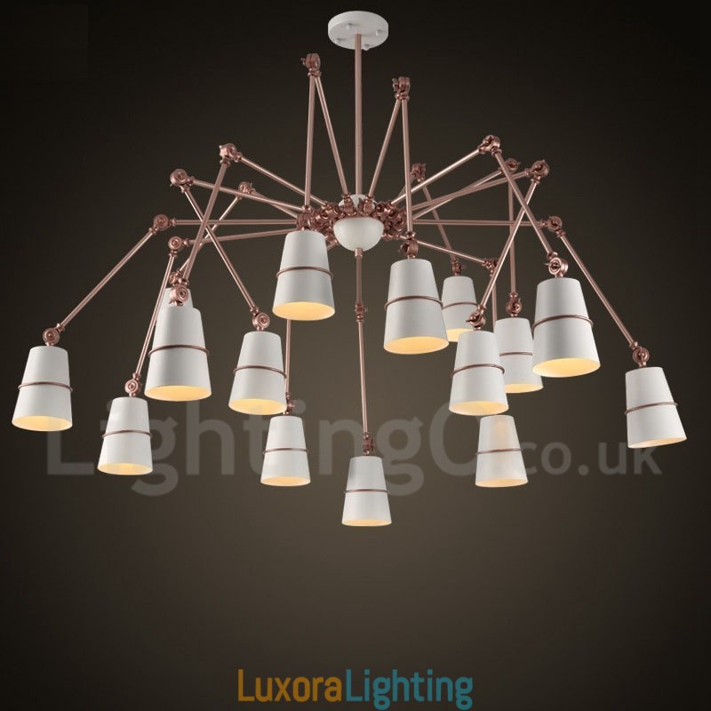 Designer Touch Decorative 15 Light Modern Contemporary Chandelier Lamp Light