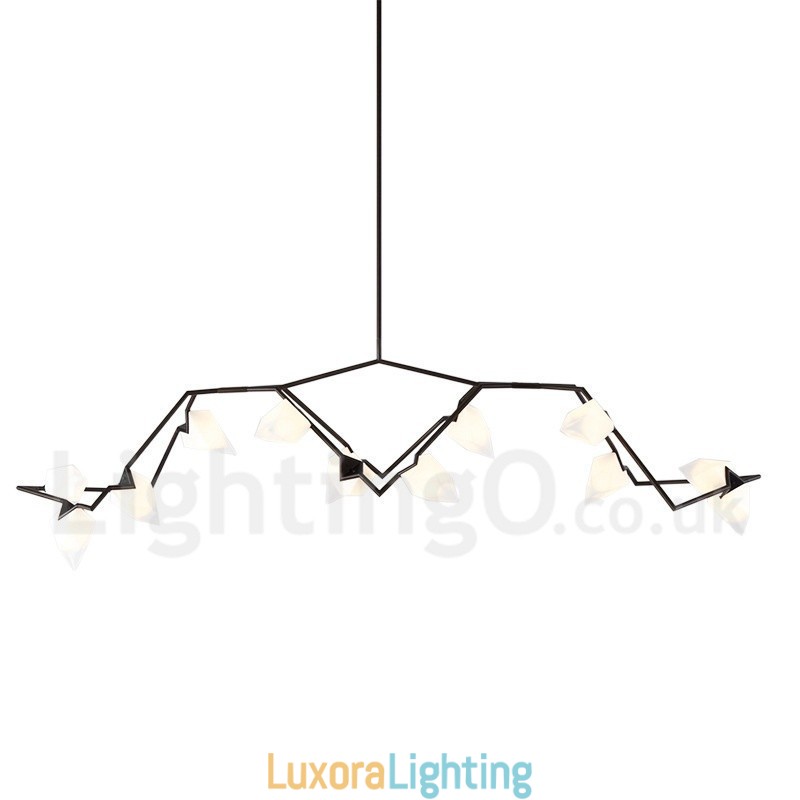 Designer Touch Decorative Modern Contemporary 8 Light Chandelier Lamp Light