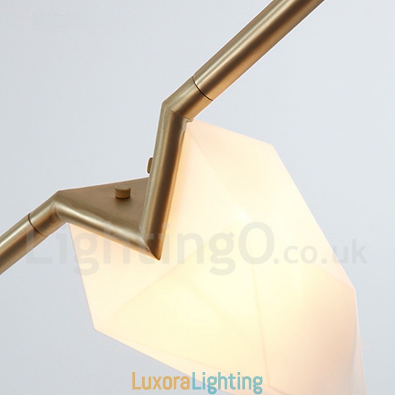 Designer Touch Decorative Modern Contemporary 8 Light Chandelier Lamp Light