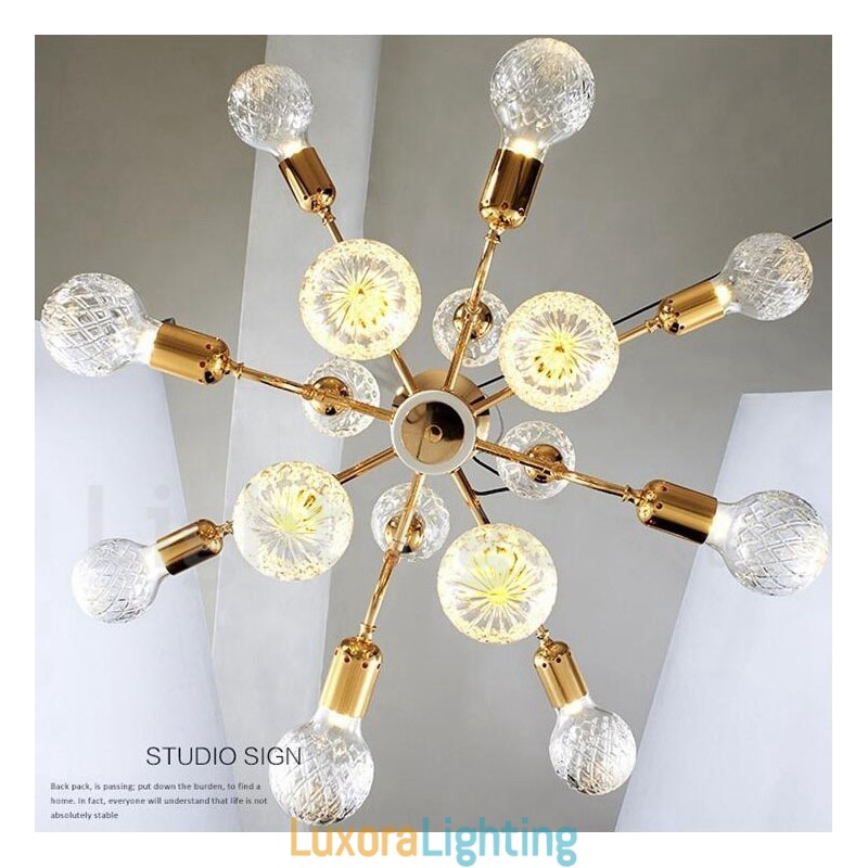 Designer Touch Decorative 4 Tier Modern Contemporary 16 Light Chandelier Lamp Light