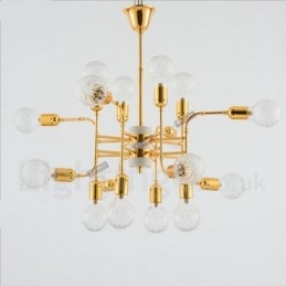 Designer Touch Decorative 4 Tier Modern Contemporary 16 Light Chandelier Lamp Light