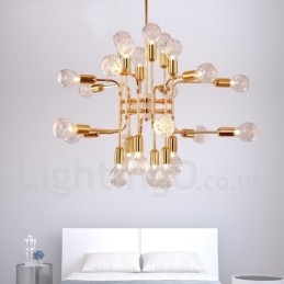 Designer Touch Decorative 4 Tier Modern Contemporary 16 Light Chandelier Lamp Light