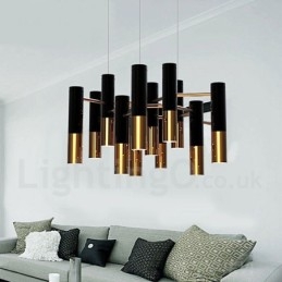 Designer Touch Decorative Modern Contemporary 13 Light Chandelier Single Tier Lamp Light
