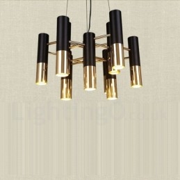 Designer Touch Decorative Modern Contemporary 13 Light Chandelier Single Tier Lamp Light